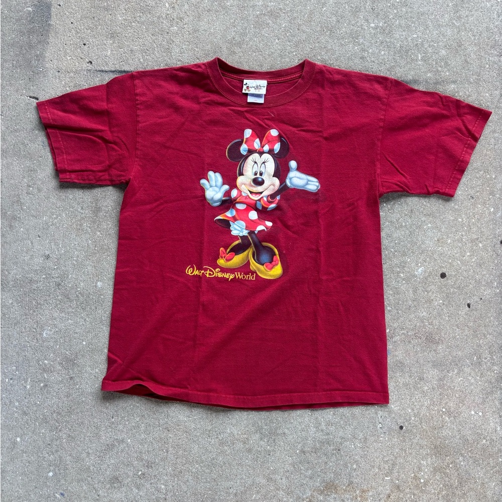 Disney Minnie Mouse Red vintage Graphic Tee